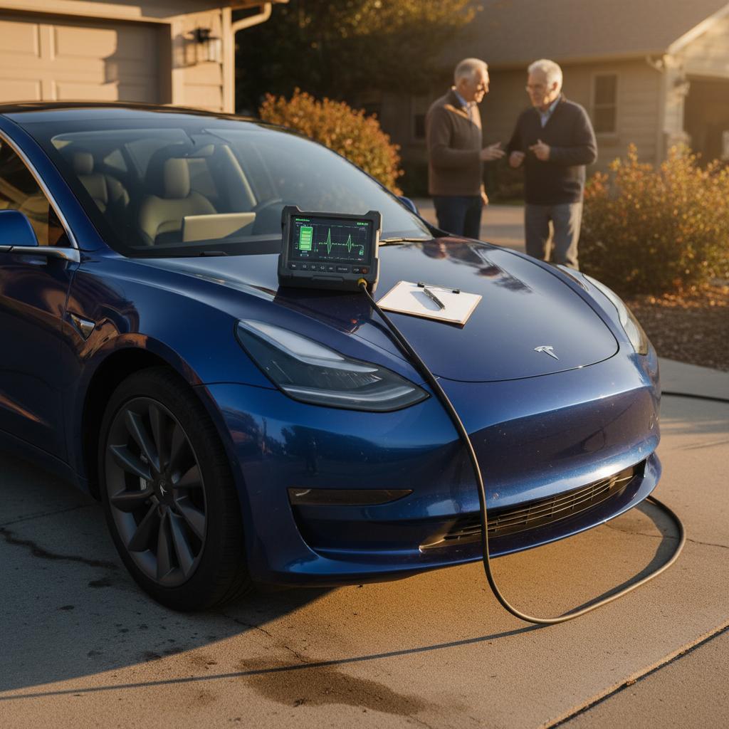 AVILOO EV accutest met officieel batterijcertificaat