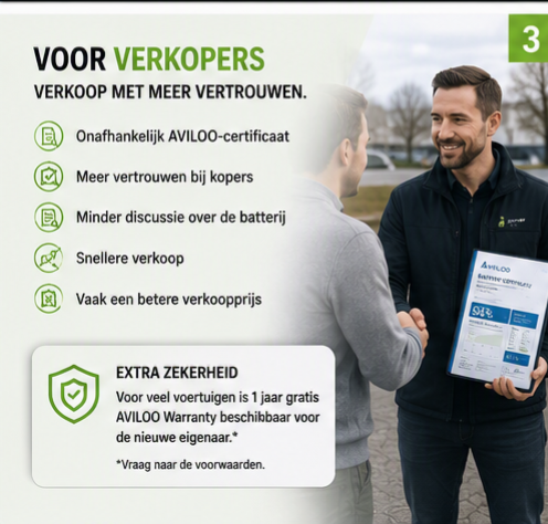 Accu test voor verkopers