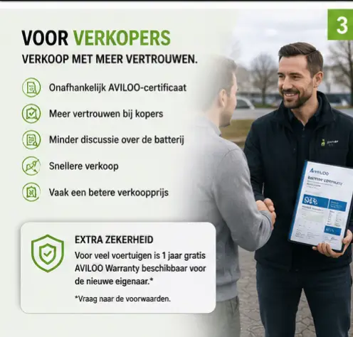 Accu test voor verkopers