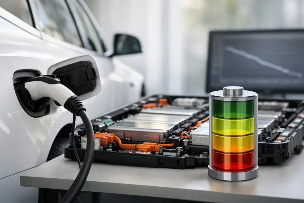 Batterijdegradatie EV en de werkelijke SoH
