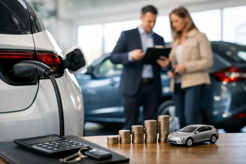 EV-accuwaarde en afschrijving bij tweedehands koop