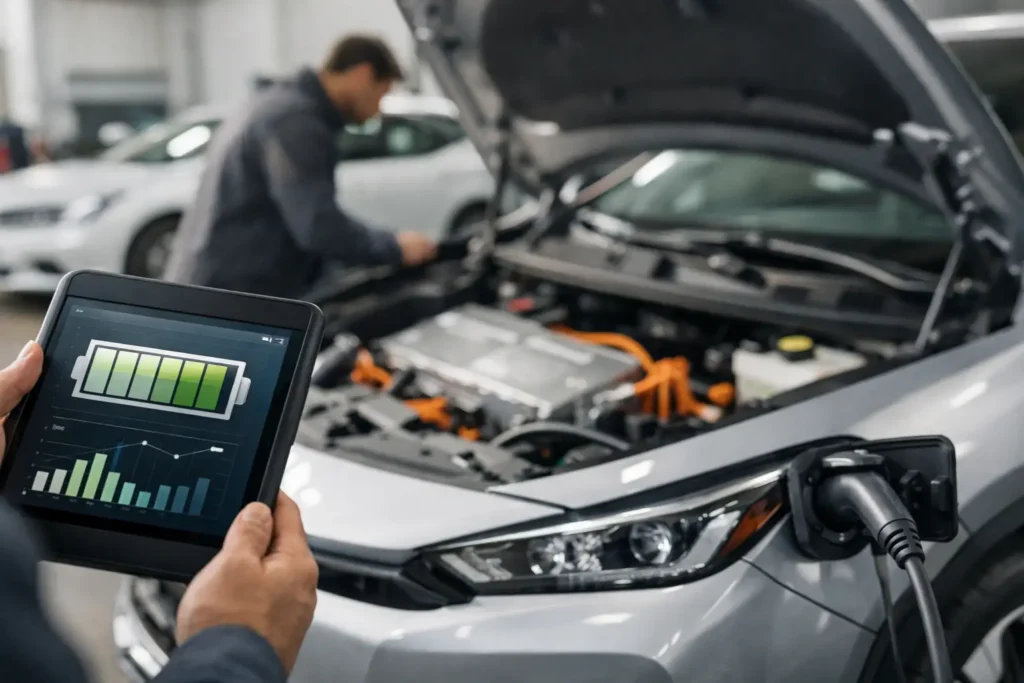 Gids voor batterijwaarde bepalen bij een gebruikte EV