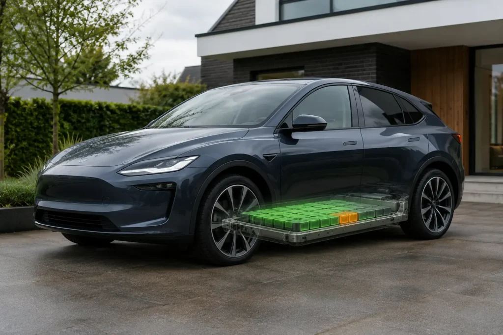 Tweedehands elektrische auto met verborgen afwijking in het accupakket